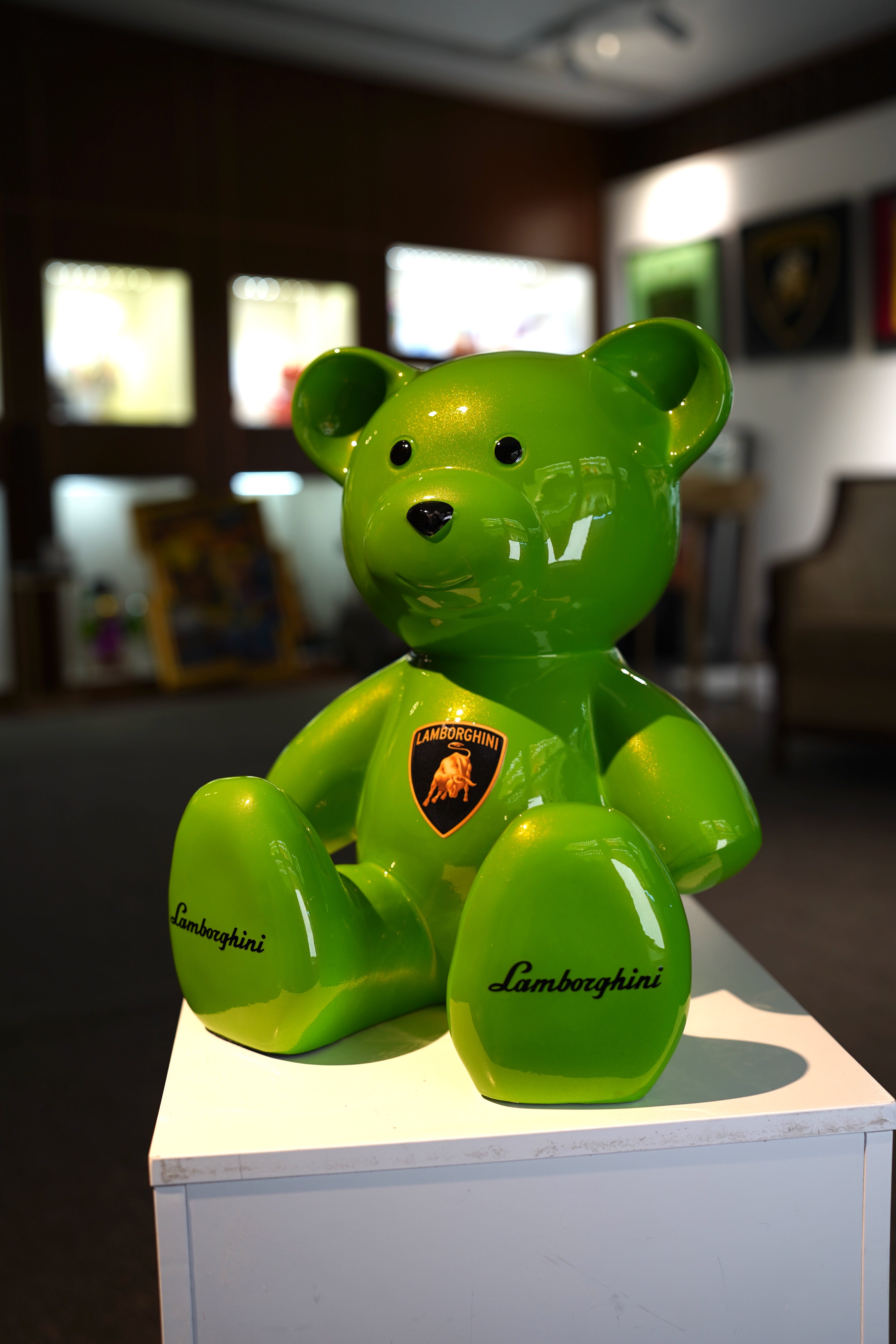 NAOR - 35cm Lambo Tribute, Green Teddy