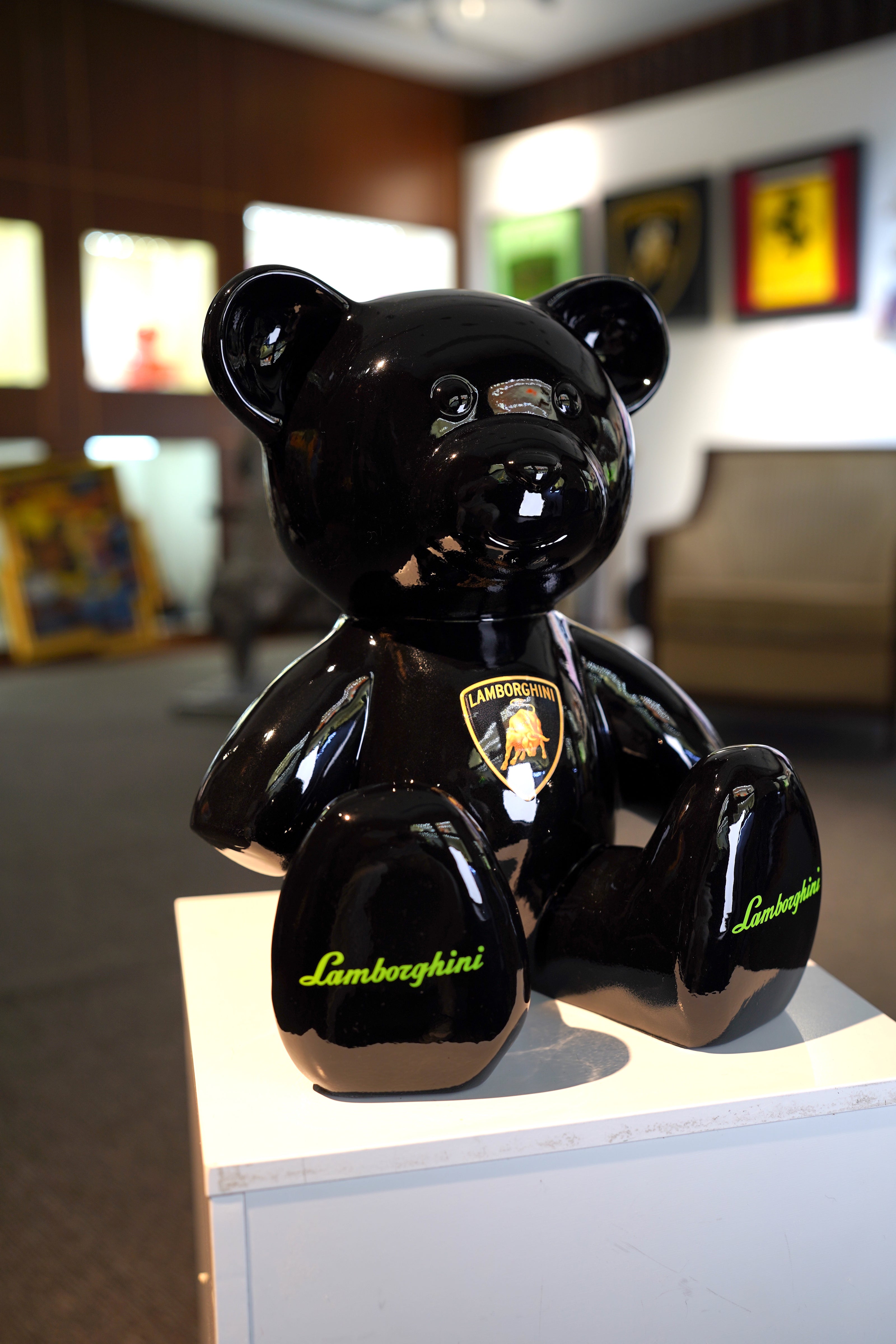 NAOR - 35cm Lambo Tribute, black black eyes Teddy