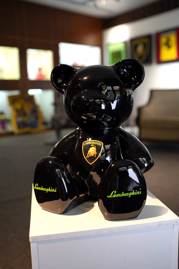NAOR - 35cm Lambo Tribute, black black eyes Teddy
