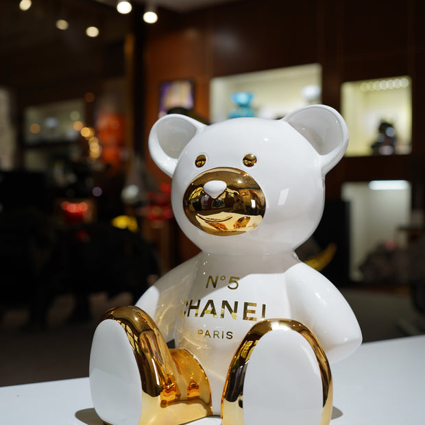 ARTNAOR - 35cm CH Tribute, Chrome White Teddy