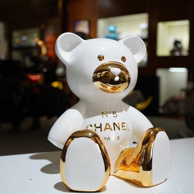 ARTNAOR - 35cm CH Tribute, Chrome White Teddy