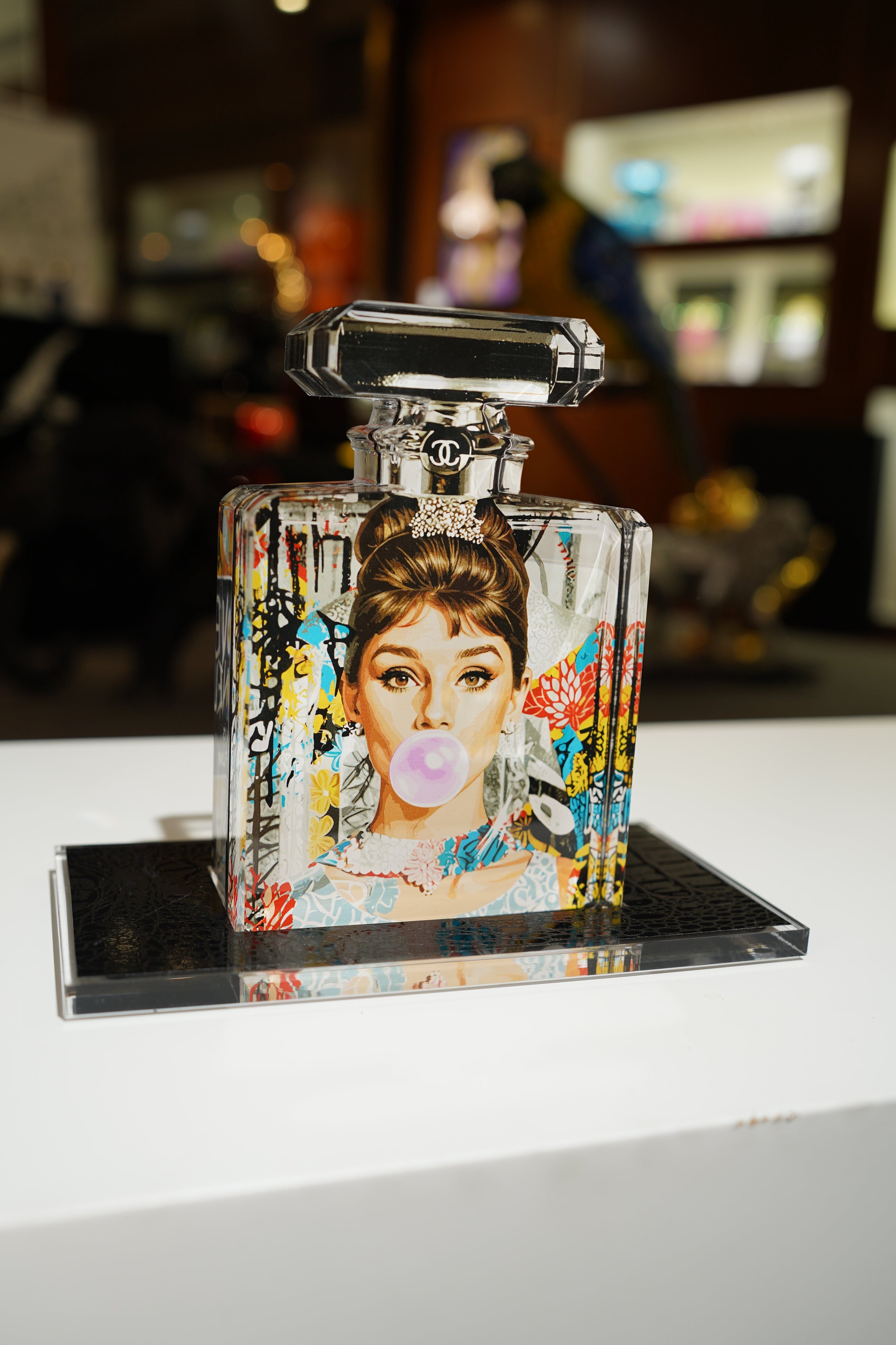 FRED MEURICE - Audrey Hepburn Tribute Perfume Bottle