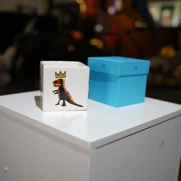 LIGNE BLANCHE - JM Basquiat Gold Dragon Candle