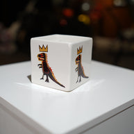 LIGNE BLANCHE - JM Basquiat Gold Dragon Candle