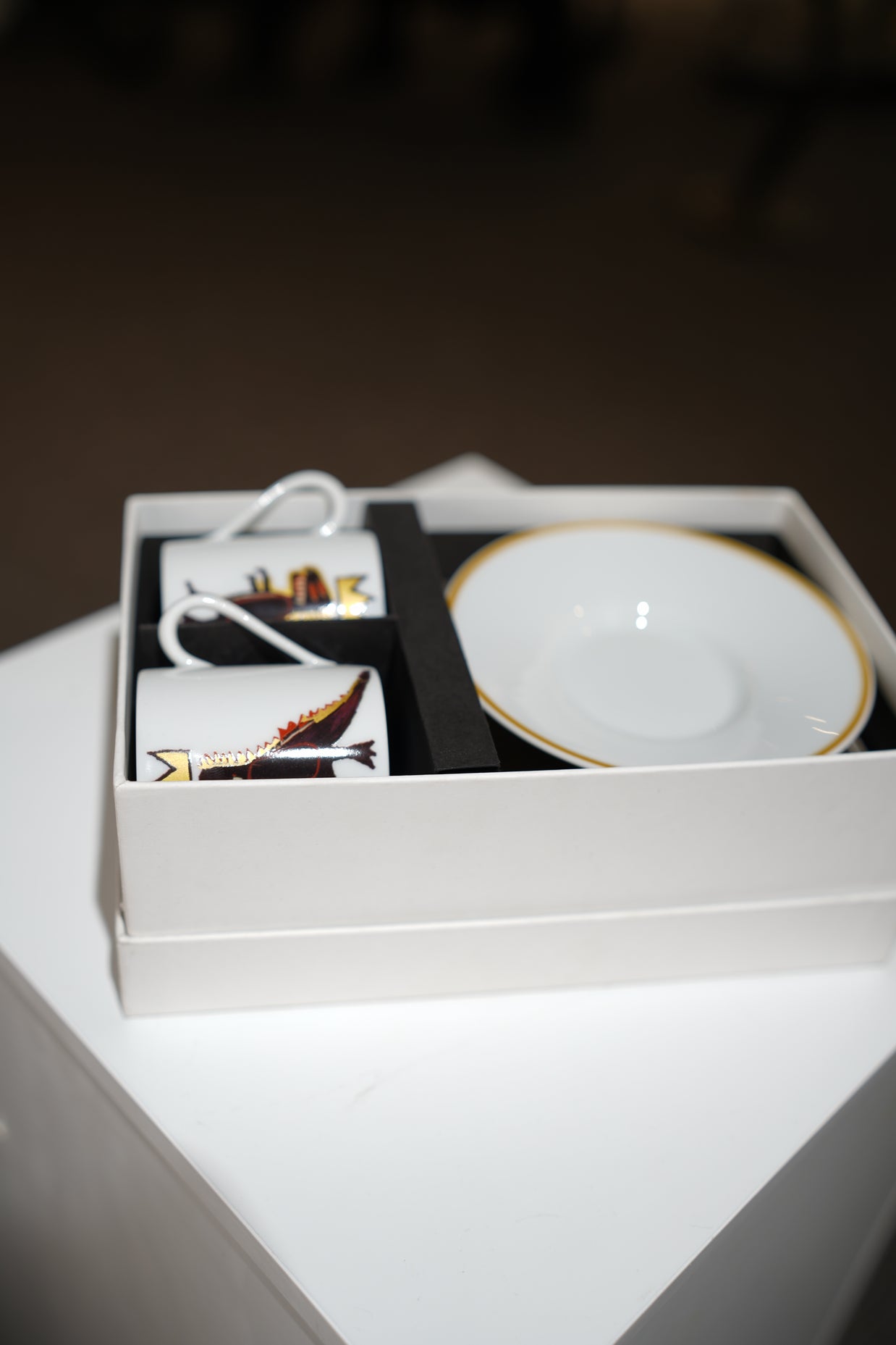 LIGNE BLANCHE - JM Basquiat Dragon Expresso Set
