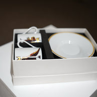 LIGNE BLANCHE - JM Basquiat Dragon Expresso Set