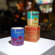 LIGNE BLANCHE - Campbell Blue Perfumed Candle by Andy Warhol