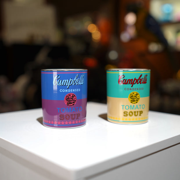LIGNE BLANCHE - Campbell Blue Perfumed Candle by Andy Warhol