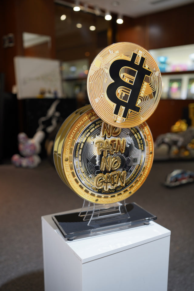 FRED MEURICE - Bitcoin Tribute Sculpture