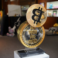 FRED MEURICE - B Coin Tribute Sculpture