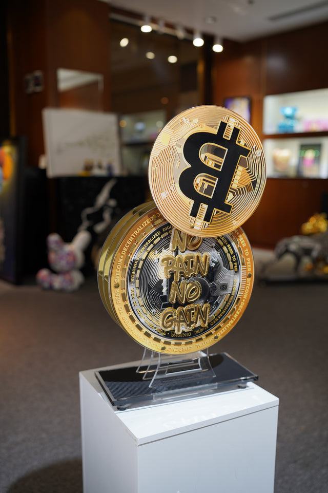 FRED MEURICE - Bitcoin Tribute Sculpture