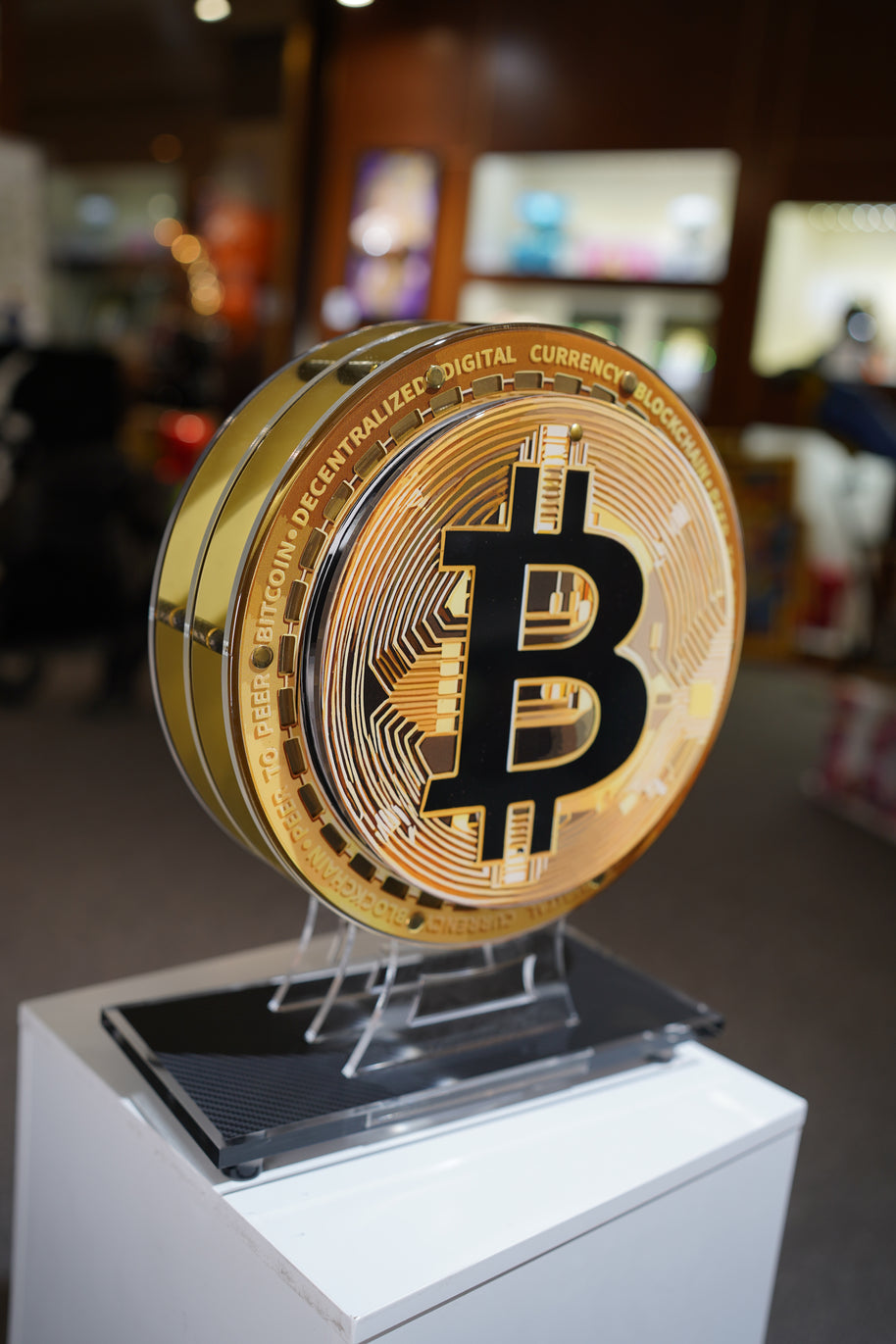 FRED MEURICE - B Coin Tribute Sculpture