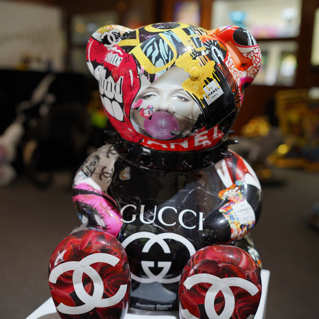 ARTNAOR - 40cm Collage CH /GUC Tribute Bear