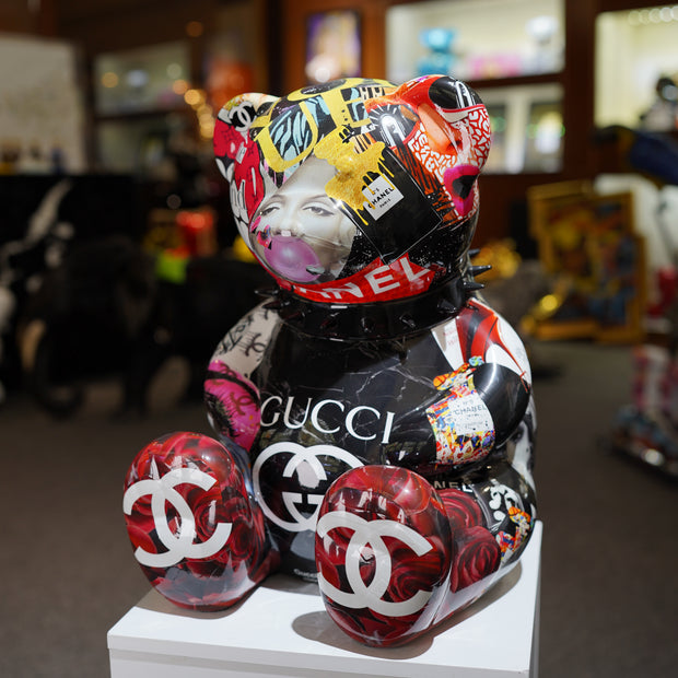 ARTNAOR - 40cm Collage CH /GUC Tribute Bear