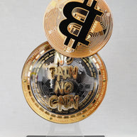 FRED MEURICE - B Coin Tribute Sculpture