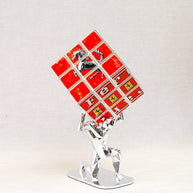 AURELIE ANGER - AArt's Rubik Cube collage, Cars tribute - Red