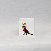 LIGNE BLANCHE - JM Basquiat Gold Dragon Candle