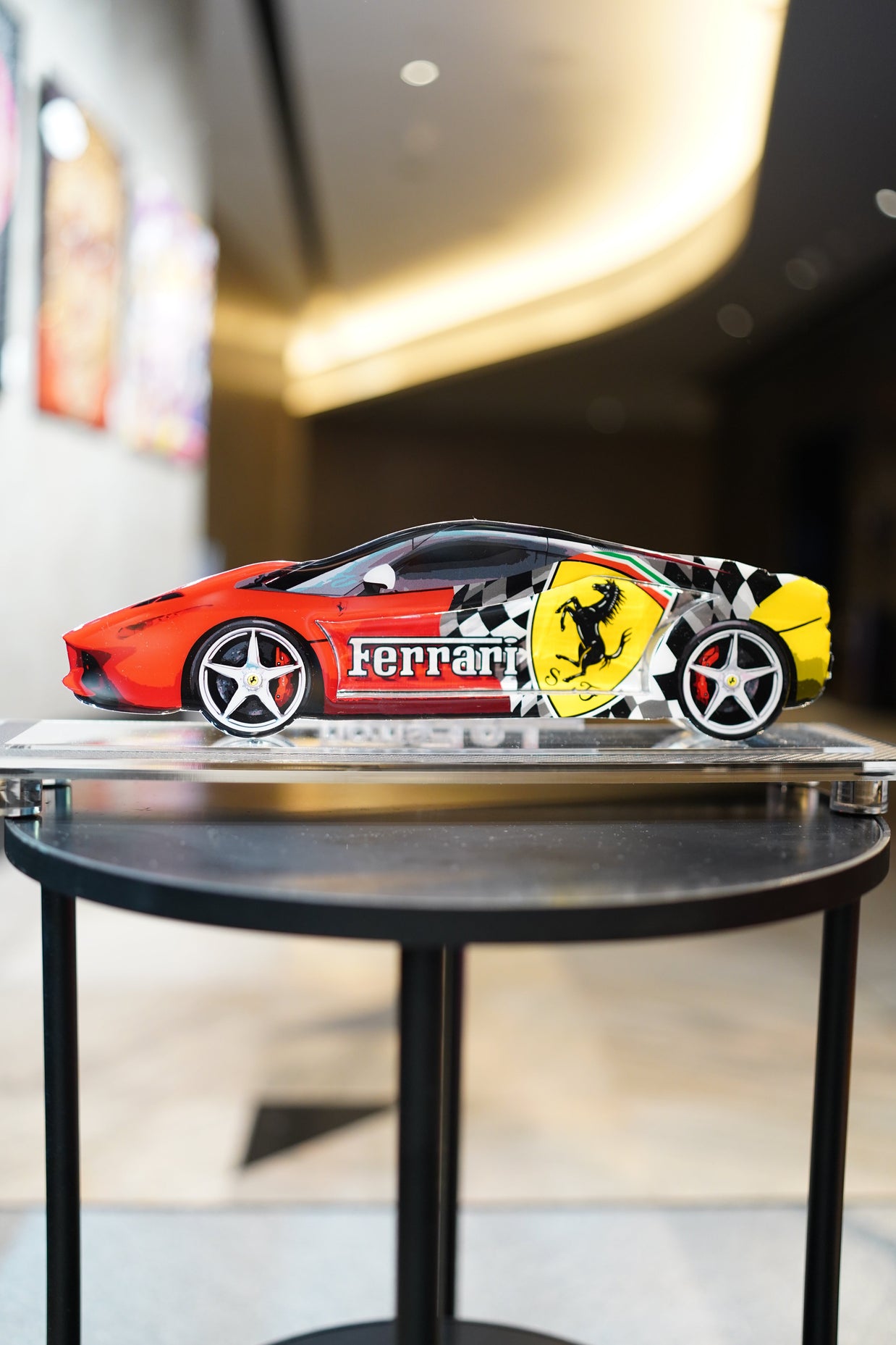 FRED MEURICE- Ferrari 3D sculpture