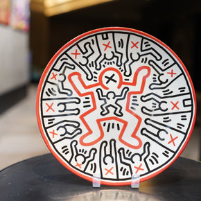 LIGNE BLANCHE - Keith Haring Child Large Plate