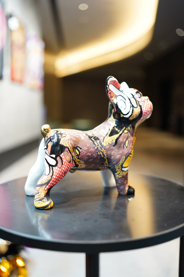 ARDOR - Small Bulldog, Brown Design