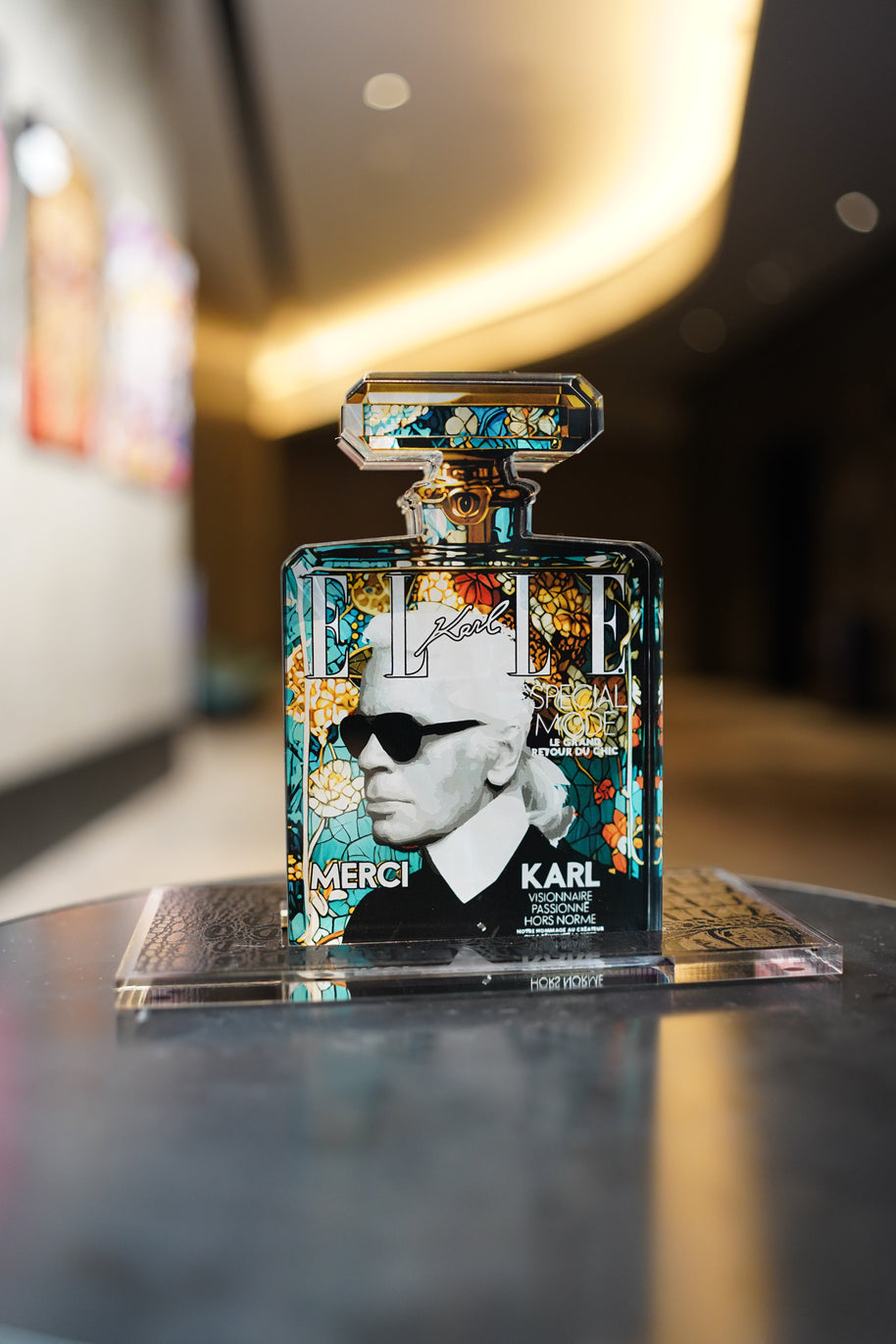 FRED MEURICE - Karl Lagerfeld Tribute Perfume Bottle