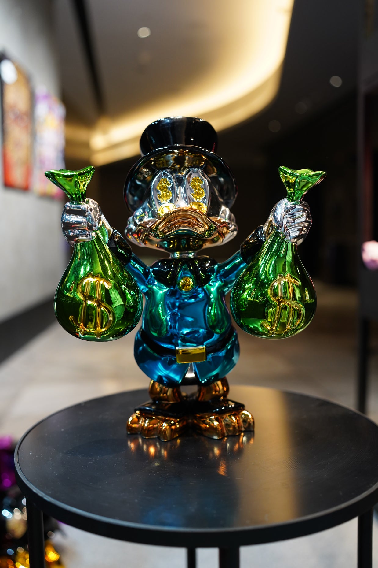 NAOR - 45cm Standing Picsou - Uncle Scrooge