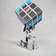 AURELIE ANGER - AArt's Rubik Cube collage, Cars tribute - Blue