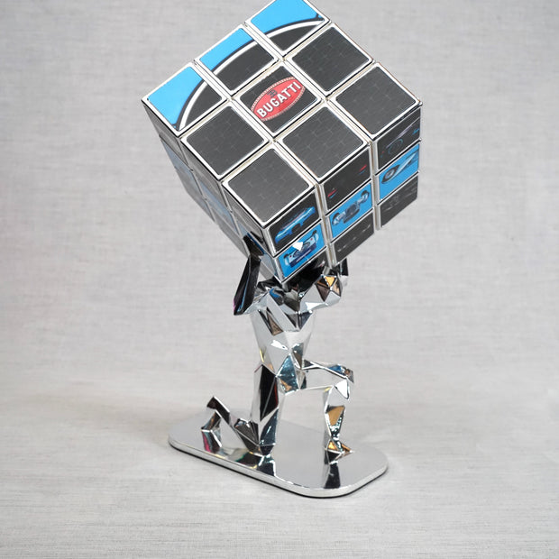 AURELIE ANGER - AArt's Cube Collage, Cars Tribute - Blue