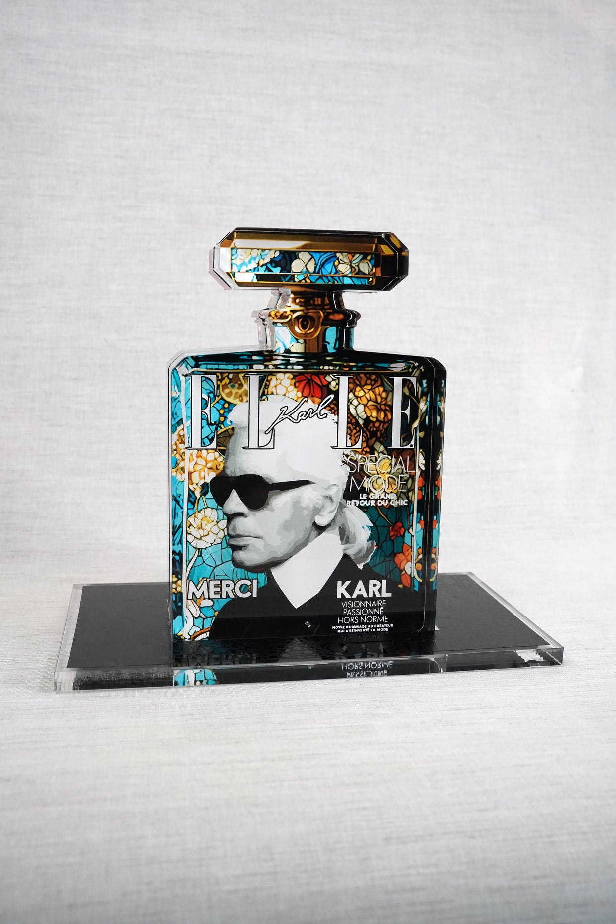 FRED MEURICE - Karl Lagerfeld Tribute Perfume Bottle