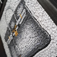 KEVIN CHAMPENY - Birkin Tribute Mosaic, Grey