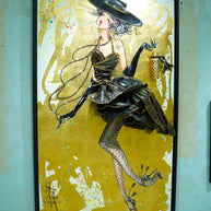 RACHEL BERGERET- Big Doll, La Petite Robe noir, Guerlain Tribute