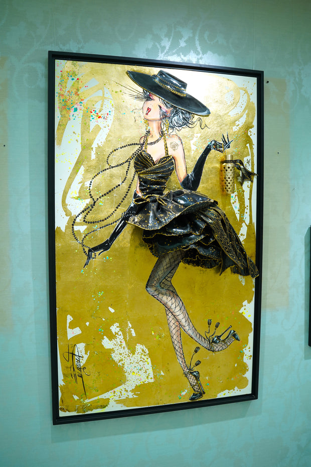 RACHEL BERGERET- Big Doll, La Petite Robe noir, Guerlain Tribute