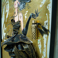 RACHEL BERGERET- Big Doll, La Petite Robe noir, Guerlain Tribute