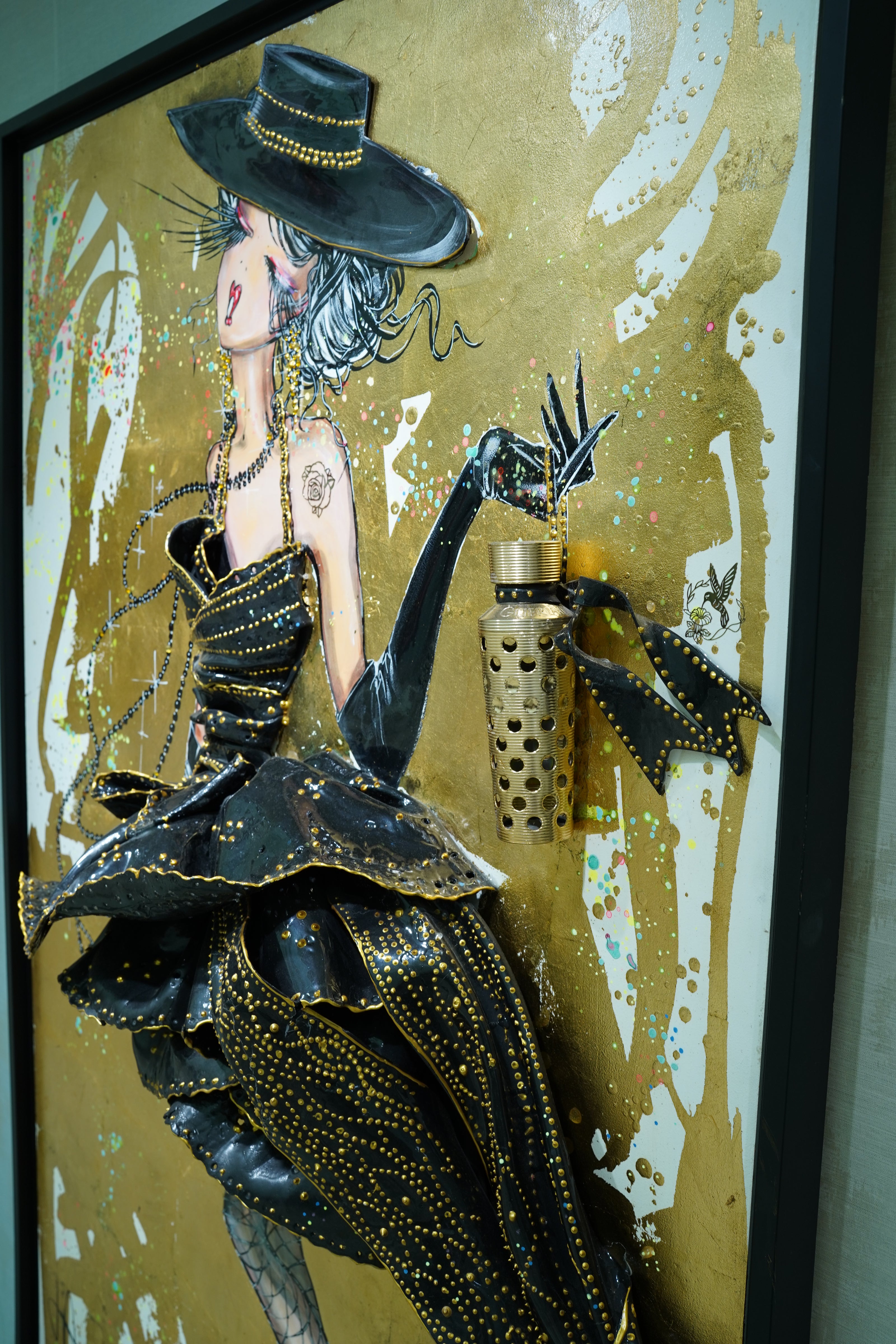 RACHEL BERGERET- Big Doll, La Petite Robe noir, Guerlain Tribute