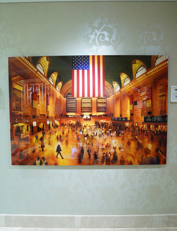 SIMON P - Lagerfeld at Grand Central NYC, Editorial for Harper Bazaar 2006