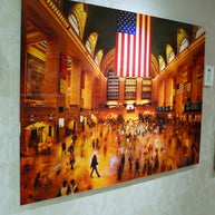 SIMON P - Lagerfeld at Grand Central NYC, Editorial for Harper Bazaar 2006