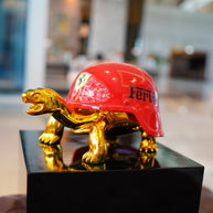 NAOR - 40cm Ferrari Tribute, Chromed Turtle