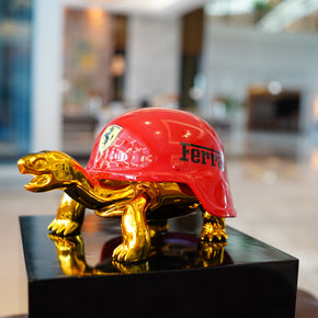 NAOR - 40cm Ferrari Tribute, Chromed Turtle