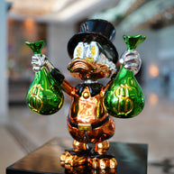 NAOR - 45cm Standing Picsou - Uncle Scrooge