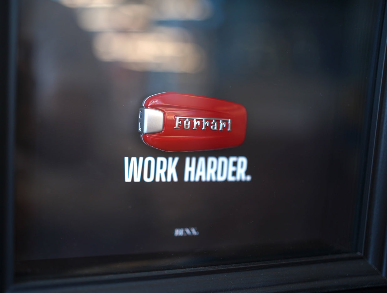 BENX - Work Harder, Ferrari Tribute
