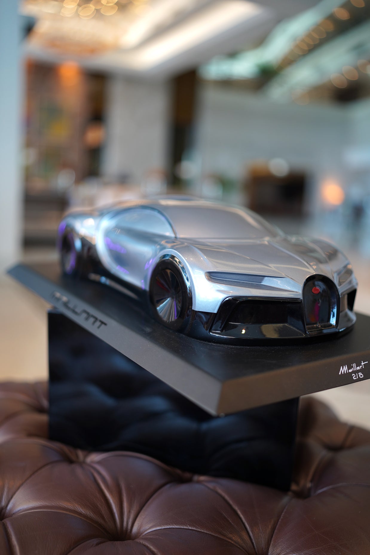 LAURENT MAILLART - Bugatti Chiron, Grey