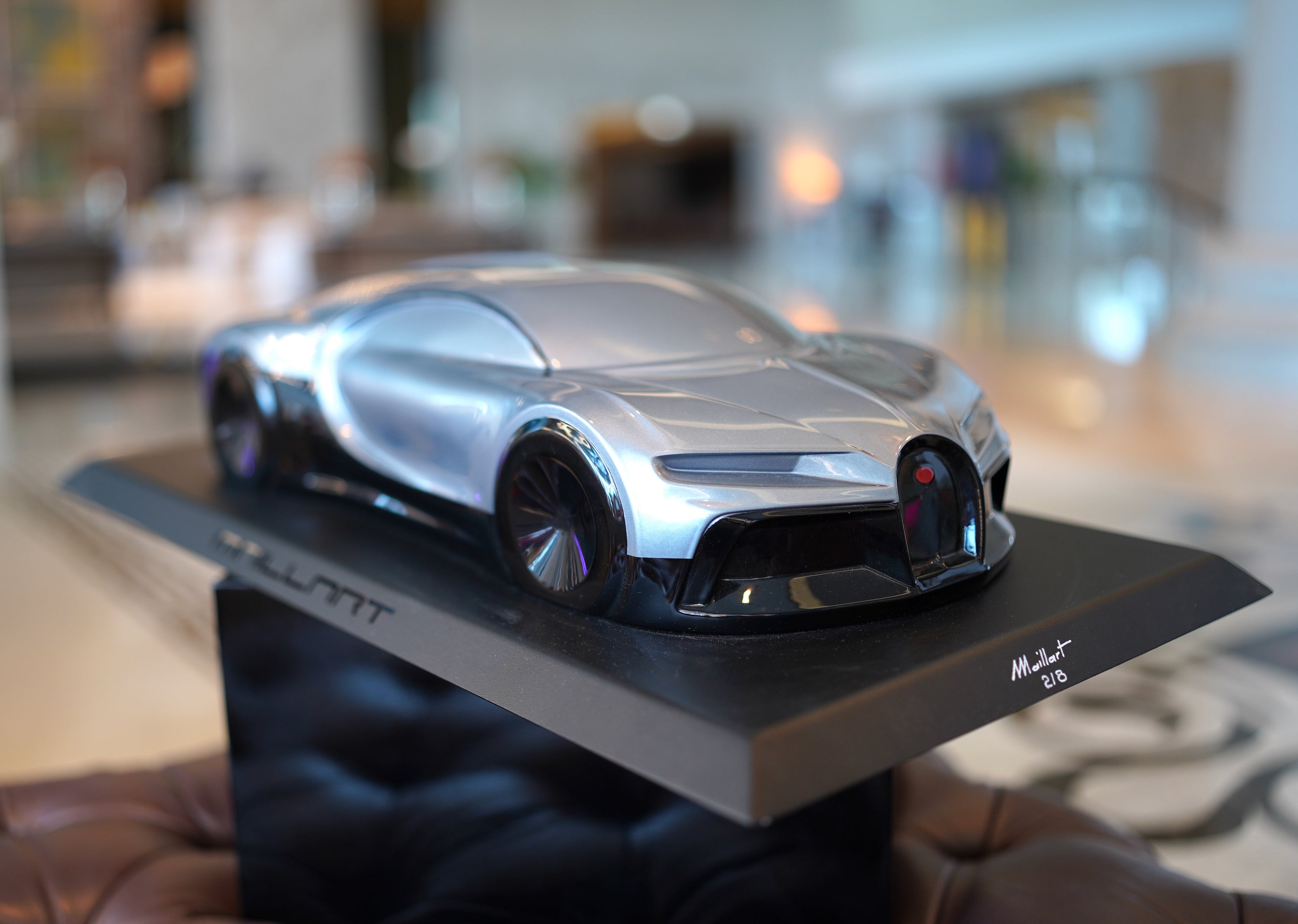 LAURENT MAILLART - Bugatti Chiron, Grey