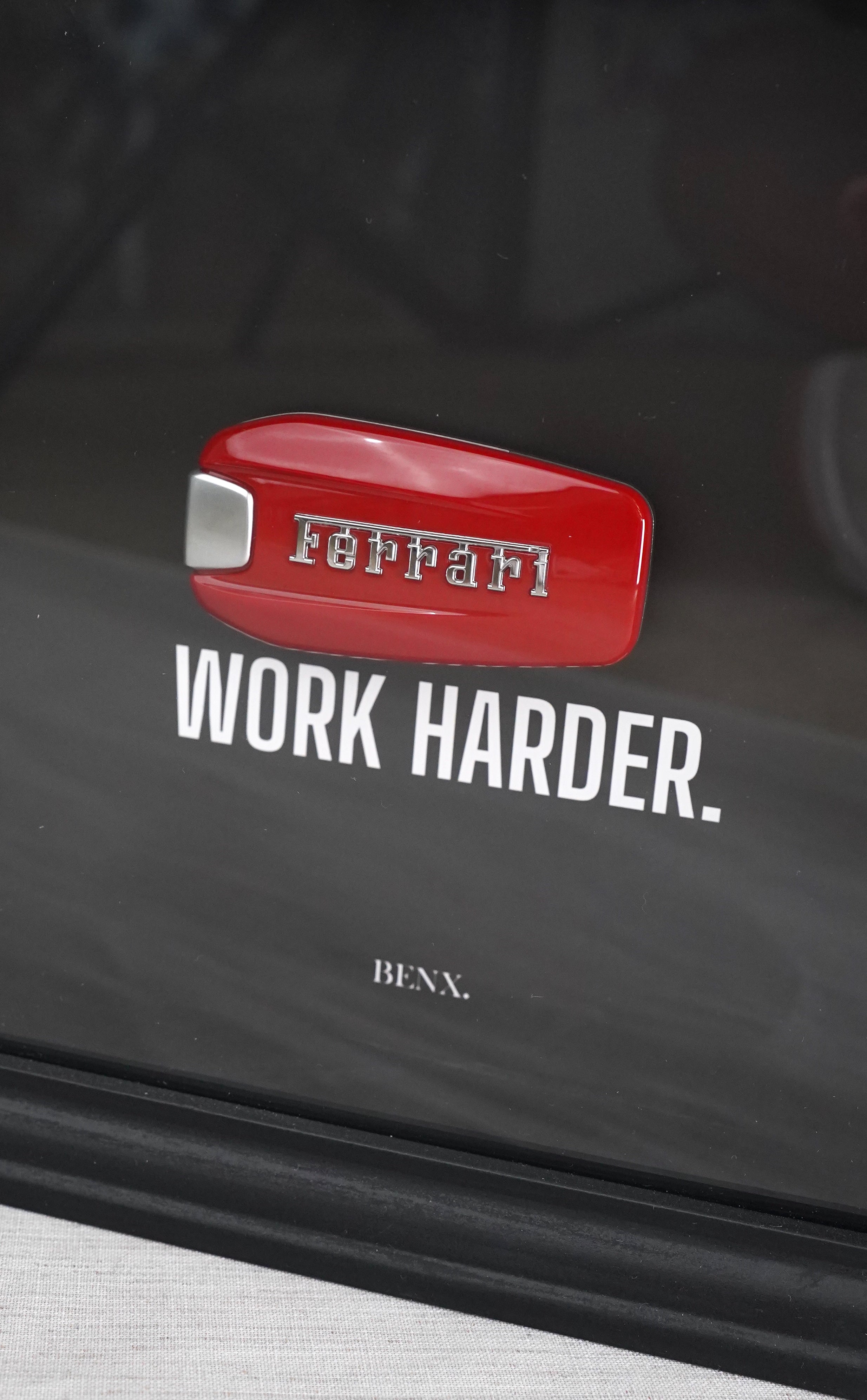 BENX - Work Harder, Ferrari Tribute