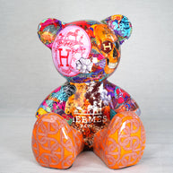NAOR - 35cm Collage, H Tribute, No Collar Teddy