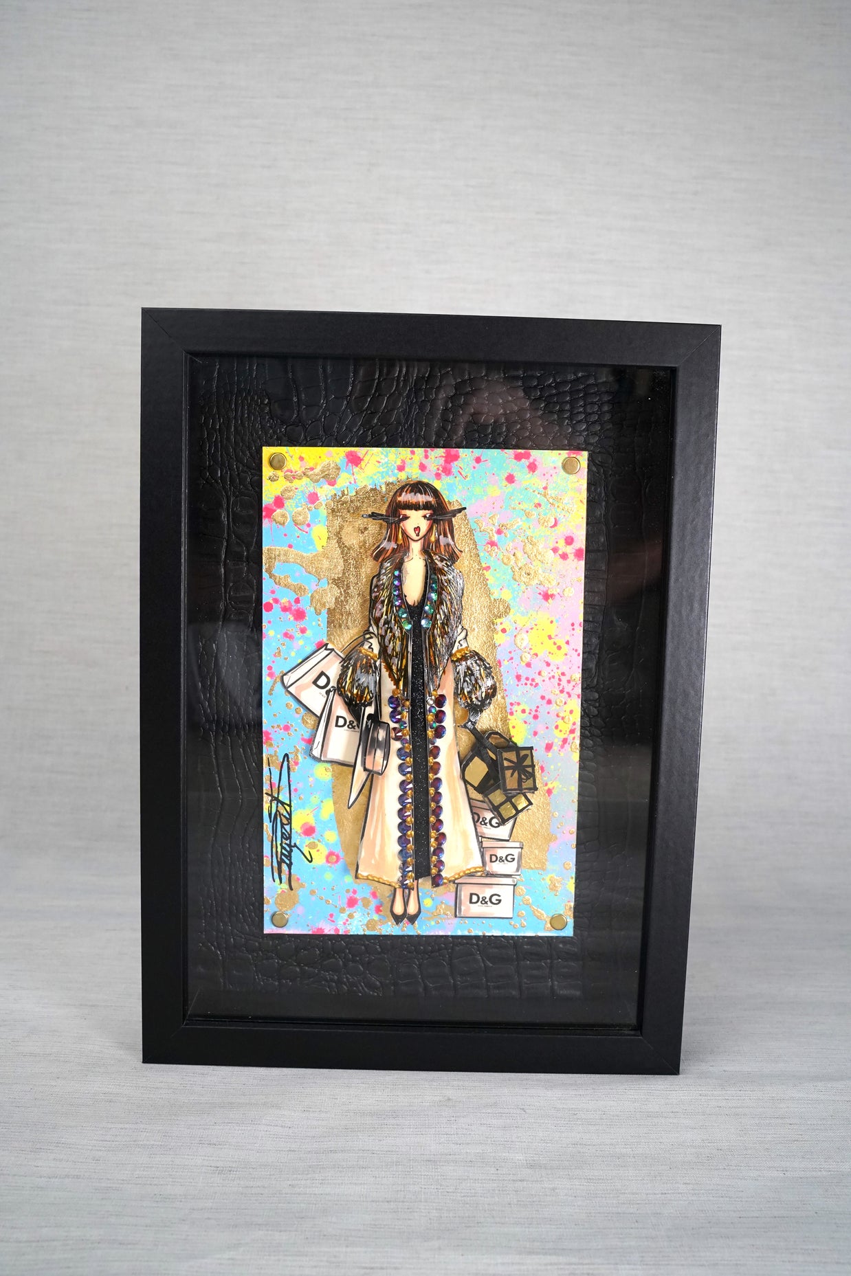 RACHEL BERGERET - XS Paper Doll, D&G Tribute31