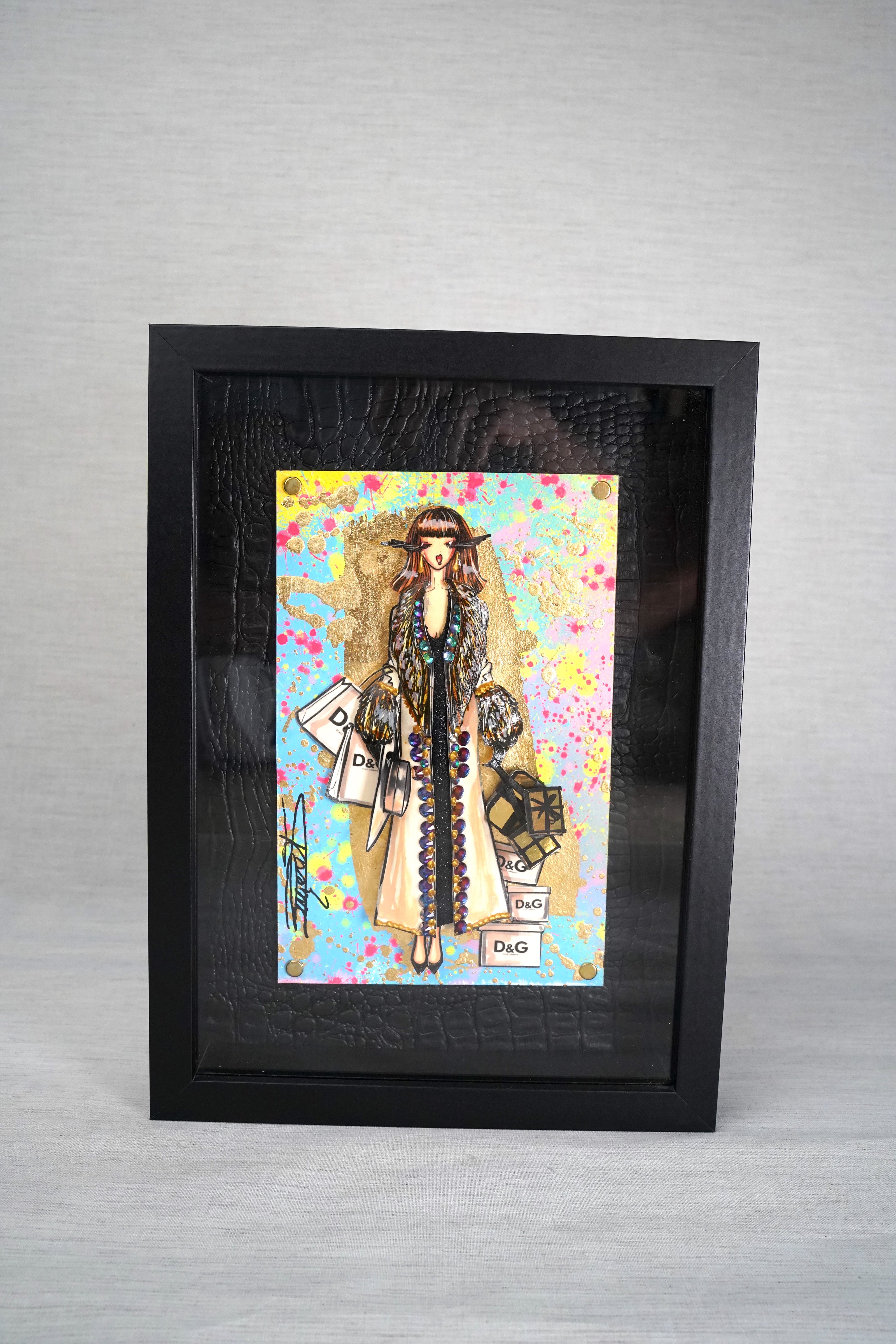 RACHEL BERGERET - XS Paper Doll, D&G Tribute31