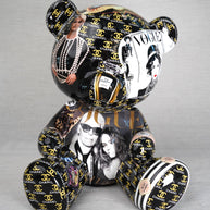 NAOR - 40cm Collage, CH Vogue Tribute, Teddy Bear