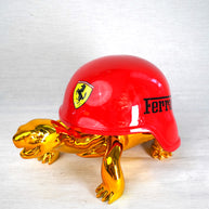 NAOR - 40cm Ferrari Tribute, Chromed Turtle
