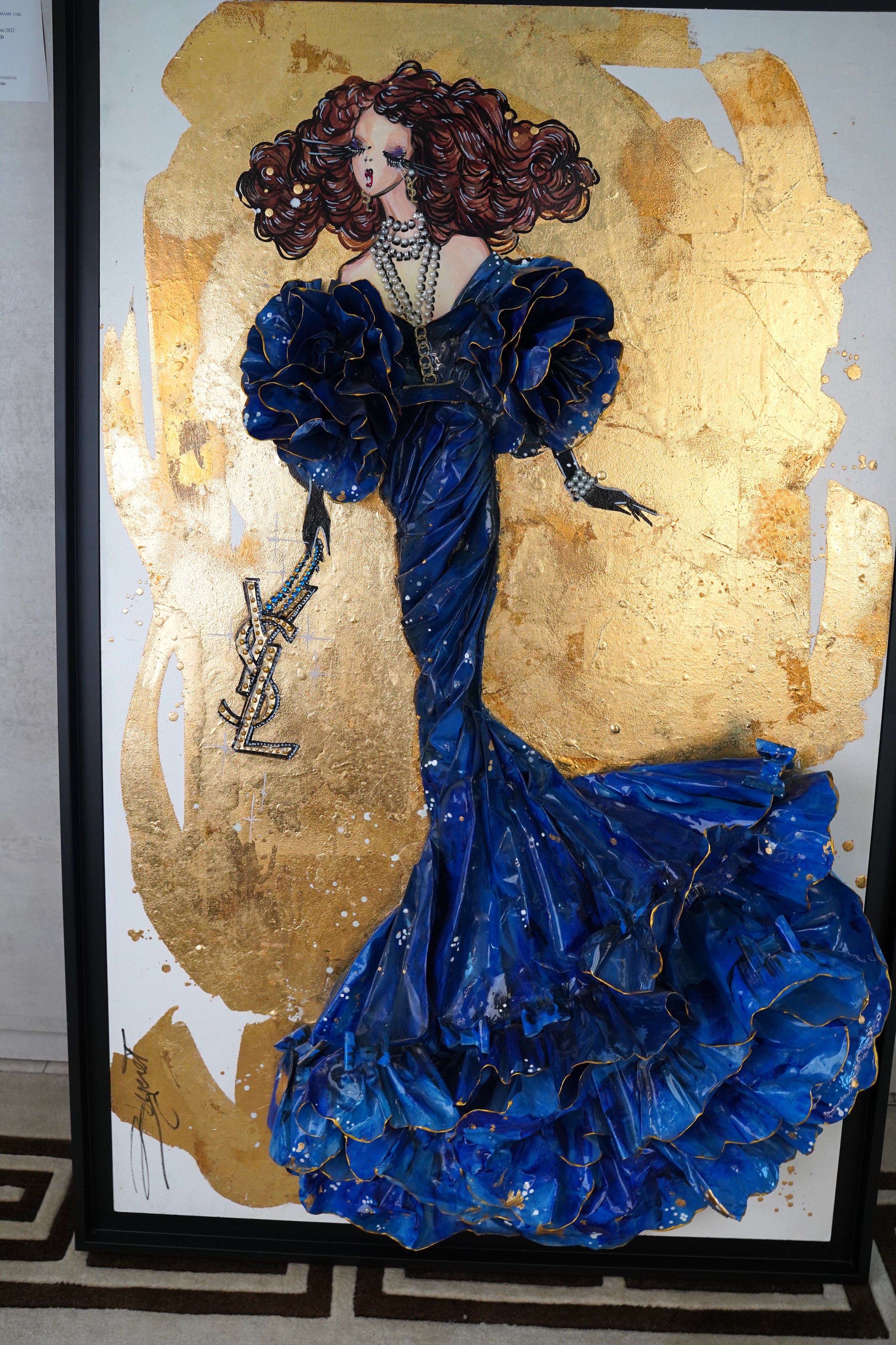 RACHEL BERGERET - Medium Doll, YSL Tribute 2022