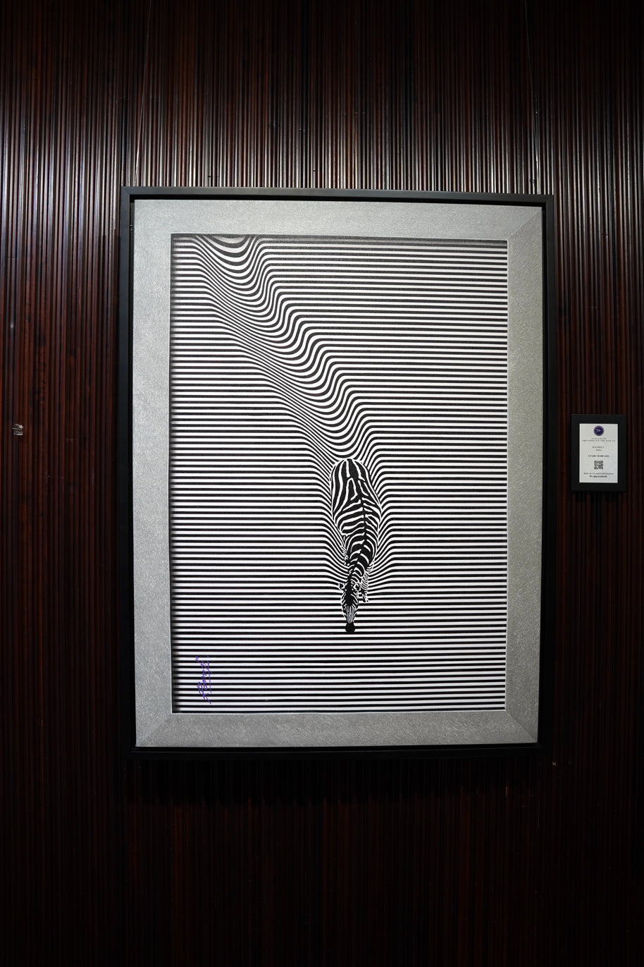 RAAMJI SHARMA - Folded Zebra